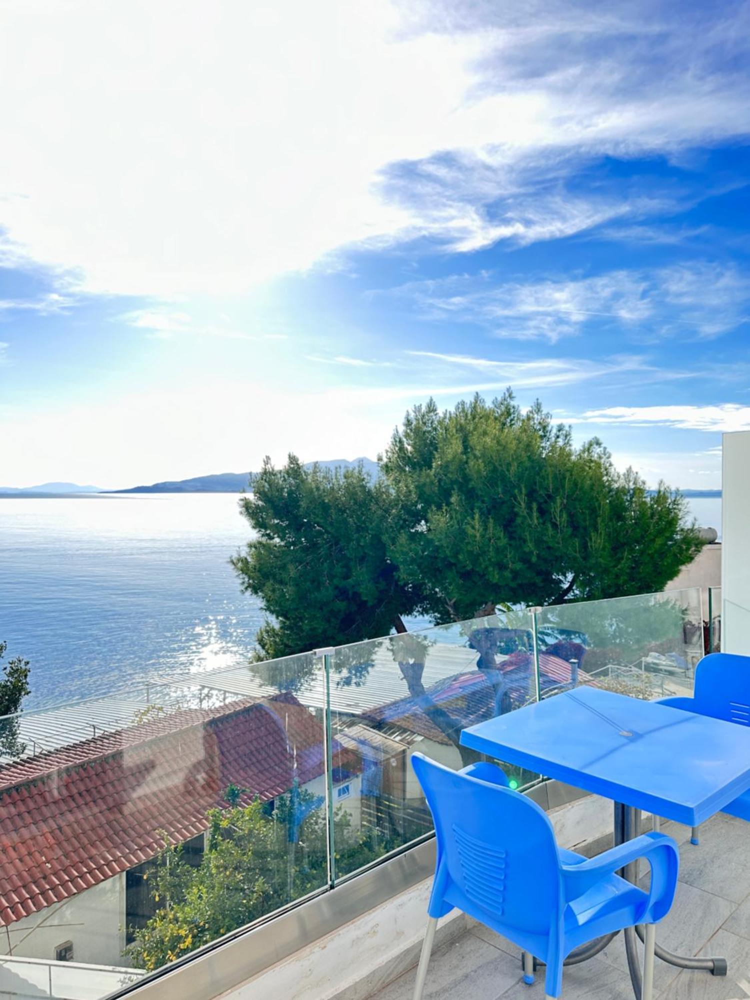 The Hill Sea View Apartment Sarandë Exterior foto